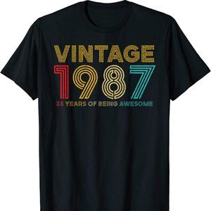Amazon Vintage 1987 Birthday Shirt